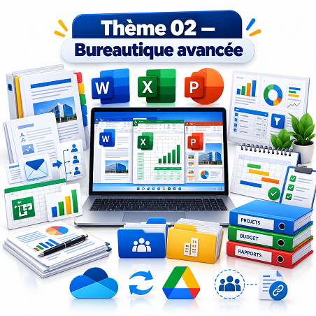 Bureautique avancée – Word, Excel & PowerPoint avancés