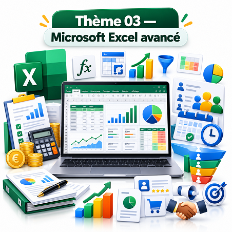 Microsoft Excel avancé pour le travail
